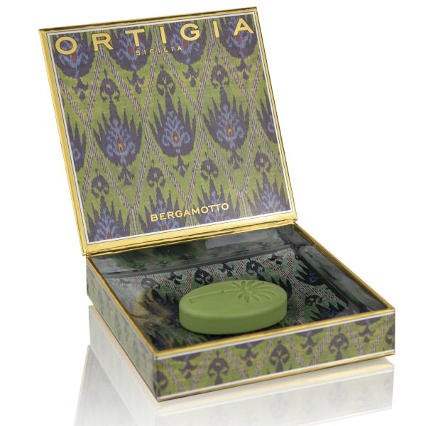 Ortigia Bergamotto Glass Plate & Soap - Image 2
