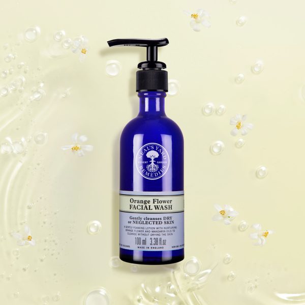 Neals Yard Remedies Orange Flower Facial Wash 100ml - Image 2