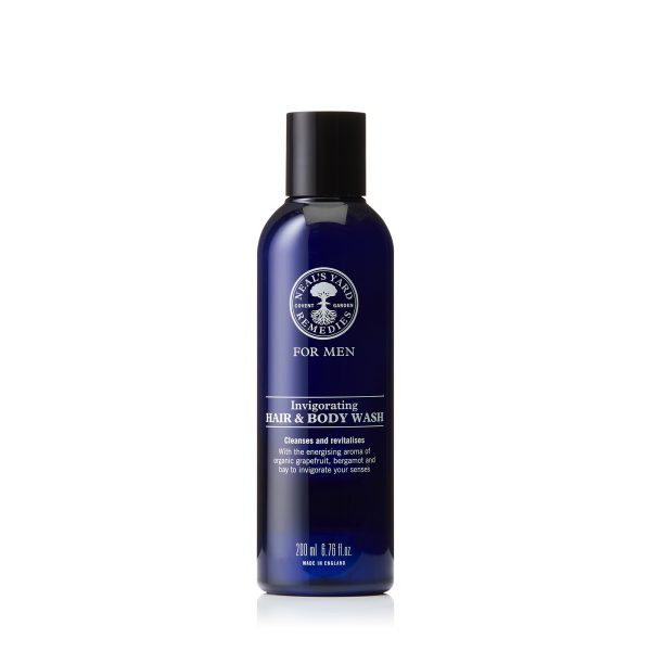 Neals Yard Remedies Men's Invigorating Hair & Body Wash 200ml