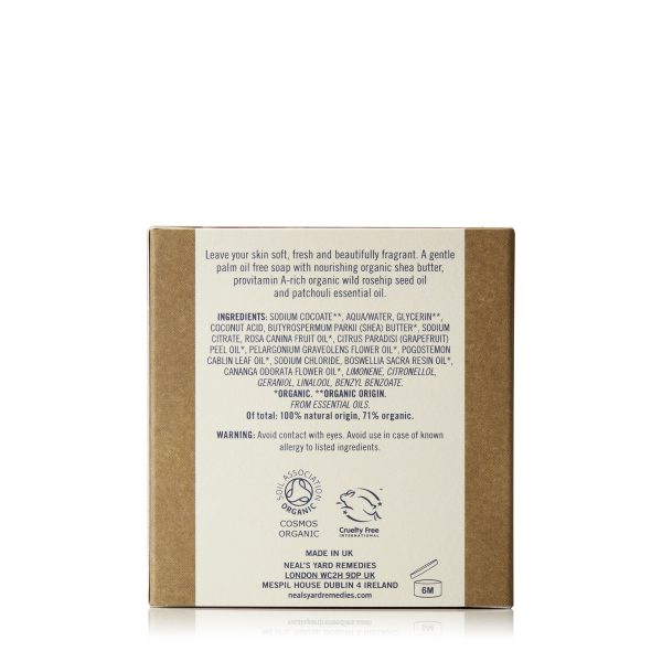 Neals Yard Remedies Wild Rose Soap 100g - Image 3