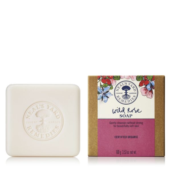 Neals Yard Remedies Wild Rose Soap 100g