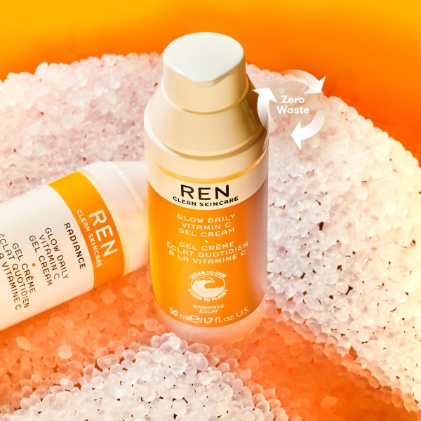 REN Glow Daily Vitamin C Gel Cream 50ml - Image 8