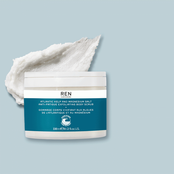 REN Atlantic Kelp and Magnesium Salt Anti-Fatigue Exfoliating Scrub 330ml - Image 7
