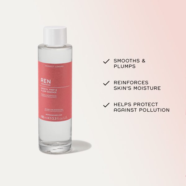 Ren Perfect Canvas Smooth, Prep And Plump Essence 100ml - Image 2