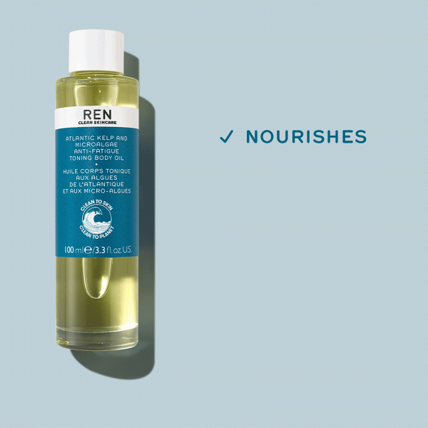 REN Atlantic Kelp Toning Body oil - Image 4