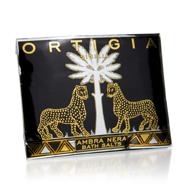 Ortigia Ambra Nera Bath Salt Sachet 75g