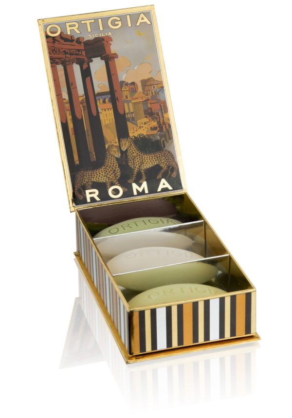 Ortigia Roma City Soap Collection 40g x3 - Image 2