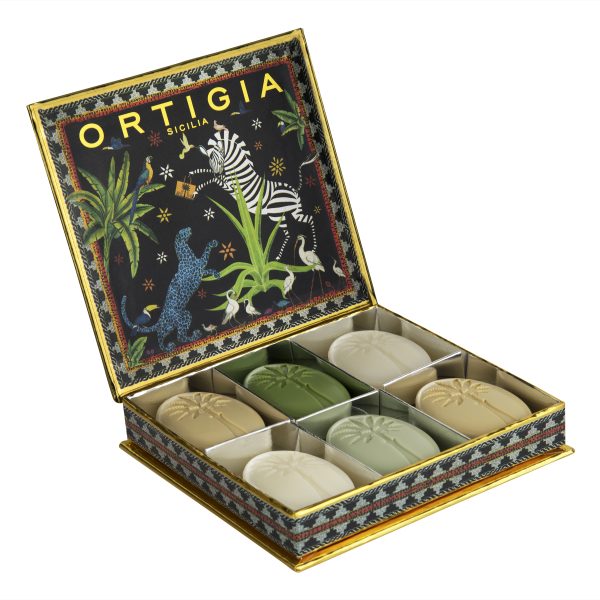 Ortigia Jungle Soap Gift Set 6 x 25g - Image 2