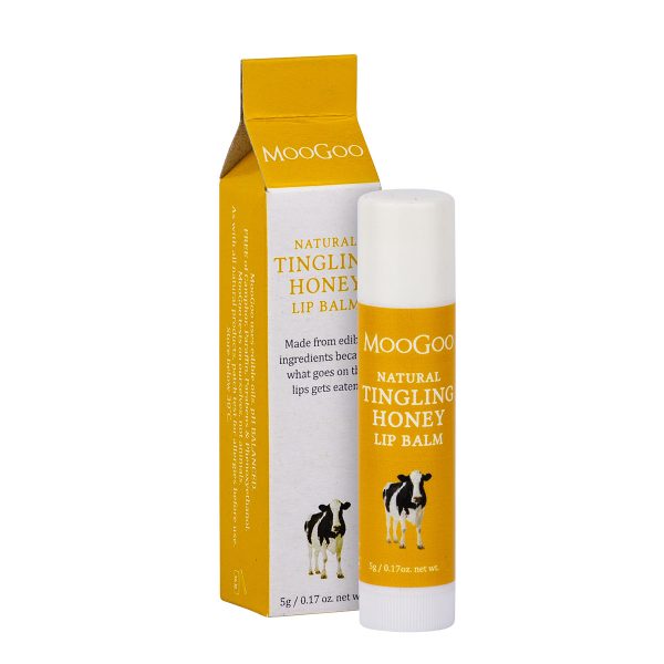 MooGoo Tingling Honey Lip Balm 5g