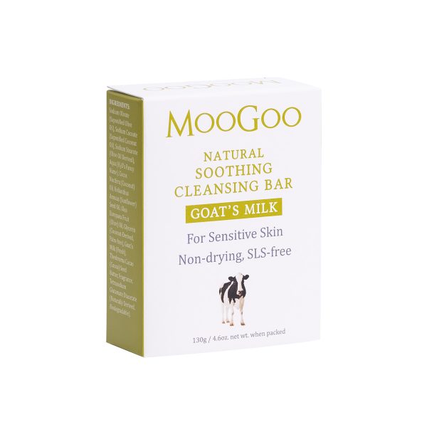 MooGoo Soothing Cleansing Bar 130g - Goat's Milk