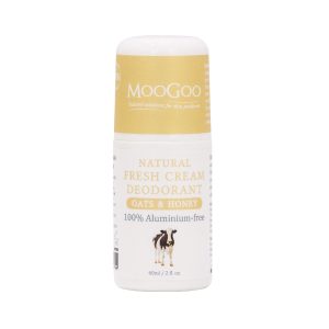 MooGoo Fresh Cream Deodorant - Oats & Honey 60ml