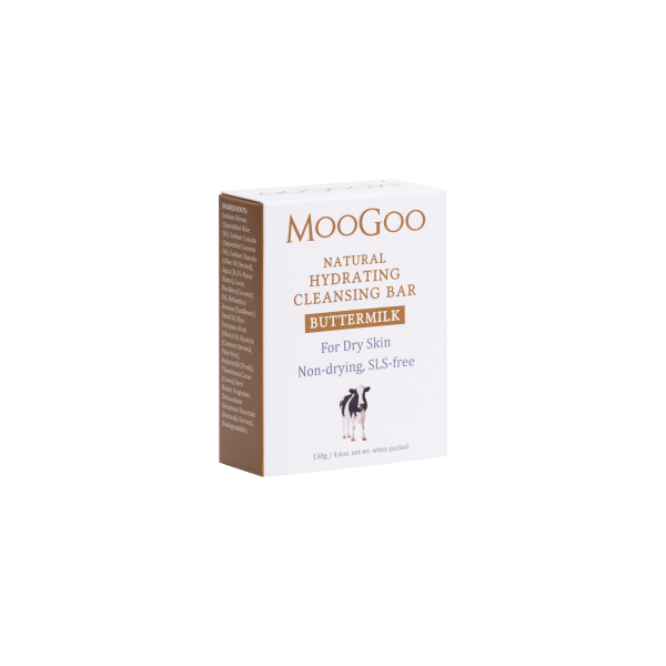 MooGoo Hydrating Cleansing Bar 130g - Buttermilk
