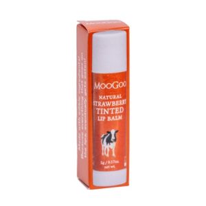 MooGoo Strawberry Tinted Lip Balm 5g