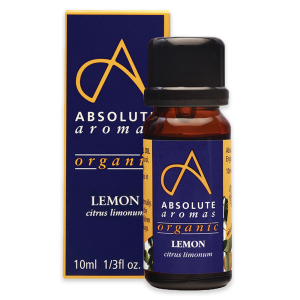 Absolute Aromas Organic Lemon Essential Oil 10ml