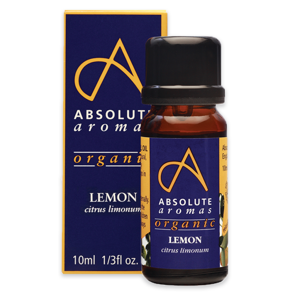 Absolute Aromas Organic Lemon Essential Oil 10ml