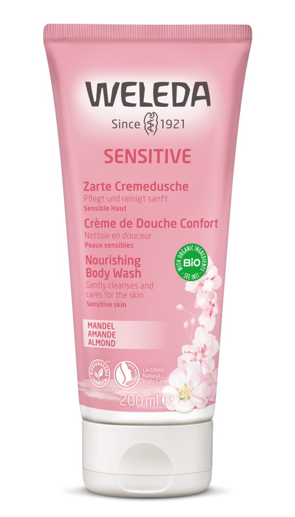 Weleda Almond Sensitive Body Wash 200ml