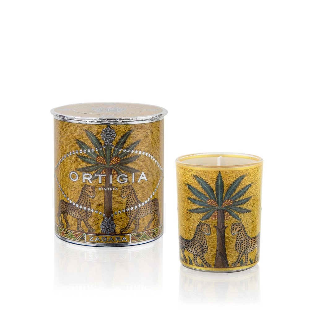 Ortigia Decorated Candle Zagara main image 0