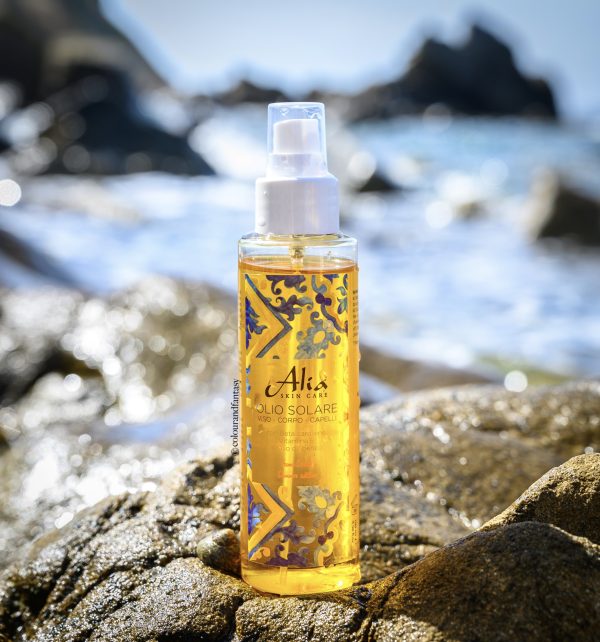 Alia Sun Oil for Face, Body & Hair 100ml - Image 2