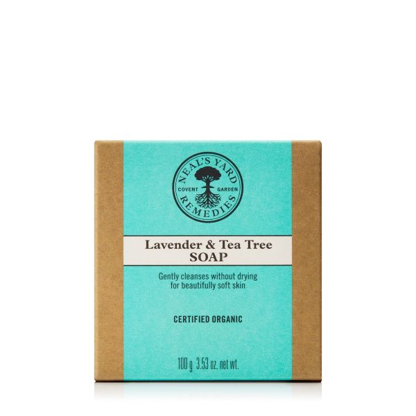 Neals Yard Remedies Lavender & Tea Tree Soap 100g - Image 2