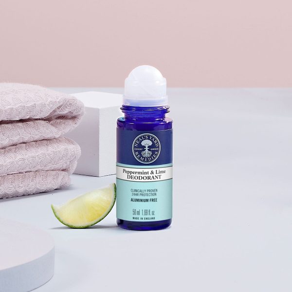 Neals Yard Remedies Peppermint & Lime Roll On Deodorant 50ml - Image 3