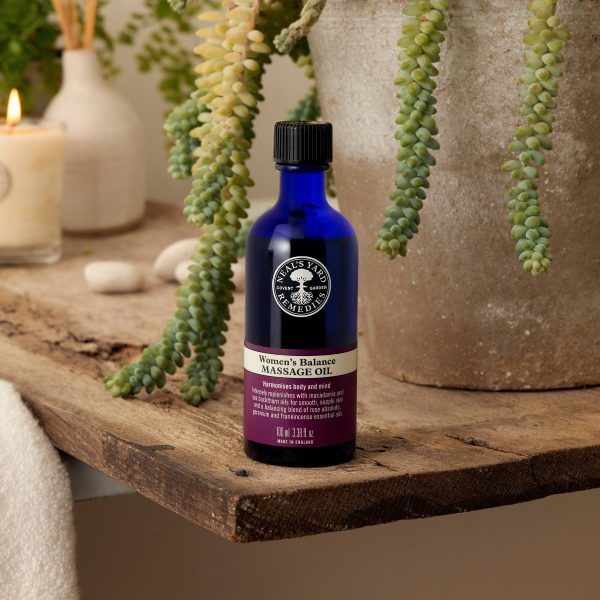 Neals Yard Remedies Women's Balance Massage Oil 100ml - Image 3