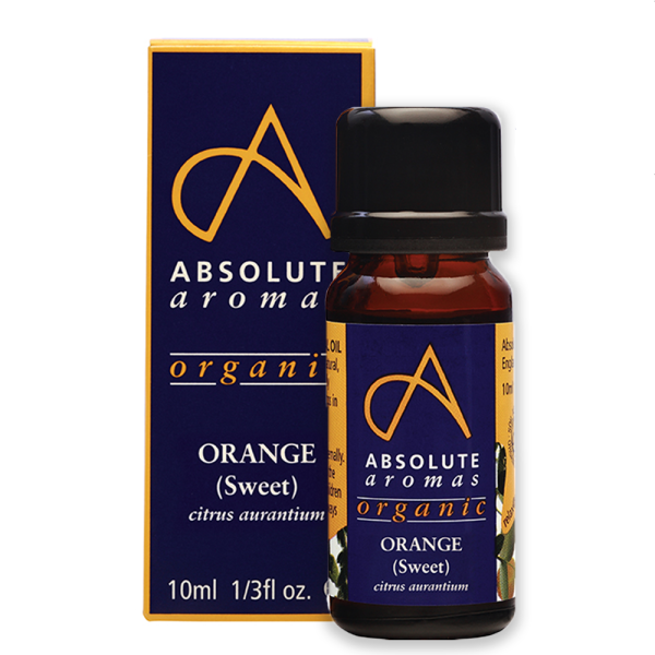 Absolute Aromas Organic Orange Essential Oil 10ml