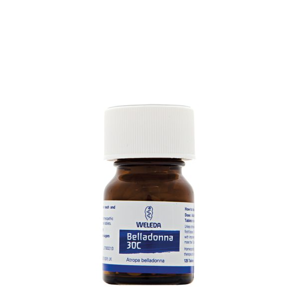 Weleda Belladonna 30c 125 Tablets