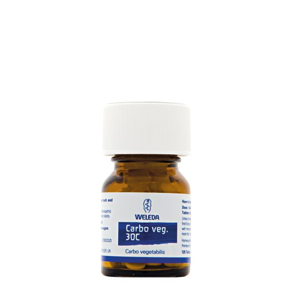 Weleda Carbo Veg. 30c 125 Tablets