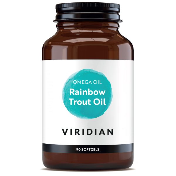 Viridian Rainbow Trout Oil 90 Capsules