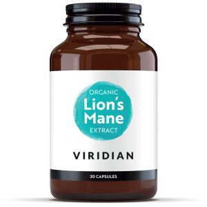 Viridian Organic Lions Mane Extract 30 Capsules