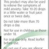A Vogel Dormeasan Sleep Tincture 50ml - Image 2