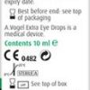 A Vogel Extra Moisturising Eye Drops 10ml - Image 2