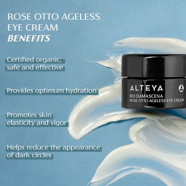 Alteya Rose Otto Ageless Eye Cream 15ml - Image 3