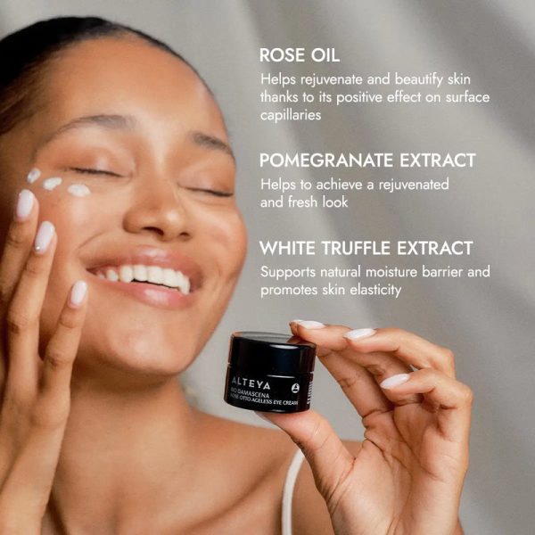 Alteya Rose Otto Ageless Eye Cream 15ml - Image 4