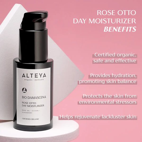 Alteya Rose Otto Day Moisturiser 50ml - Image 3