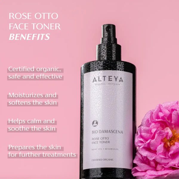 Alteya Rose Otto Face Toner 200ml - Image 3