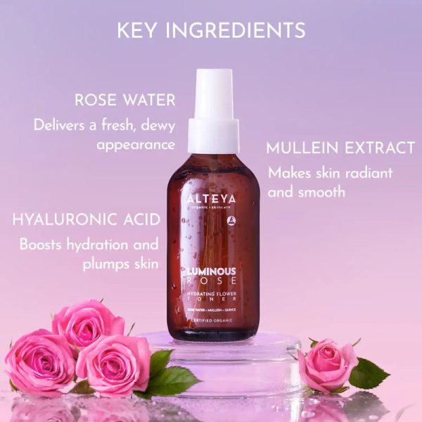 Alteya Hydrating Flower Toner 120ml - Image 3