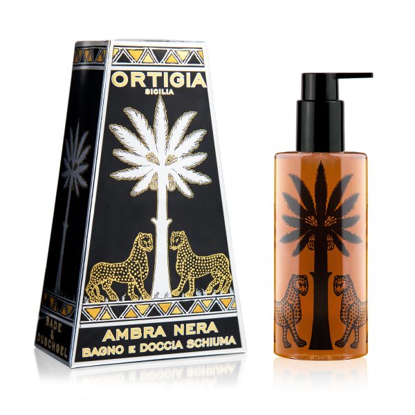 Ortigia Ambra Nera Bath & Shower Gel 250ml