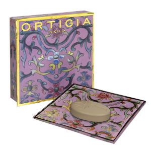 Ortigia Aragona Glass Plate & Soap