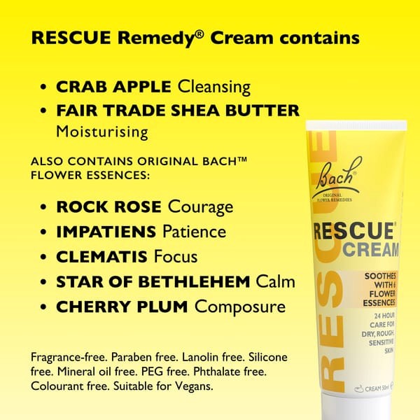 Bach Rescue Cream 50ml - Image 3