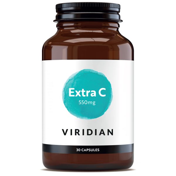 Viridian Extra C 550mg 30 Capsules