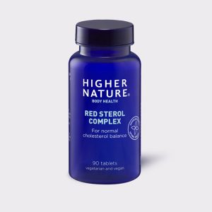 Higher Nature Red Sterol Complex 90 Capsules