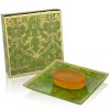 Ortigia Lime Di Sicilia Glass Plate & Soap