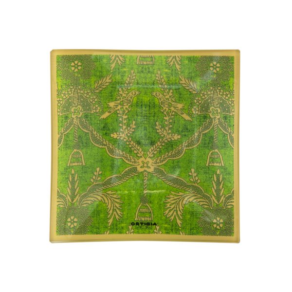 Ortigia Lime Di Sicilia Glass Plate & Soap - Image 3