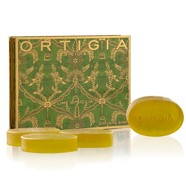 Ortigia Lime Di Sicilia Soap 4 x 40g