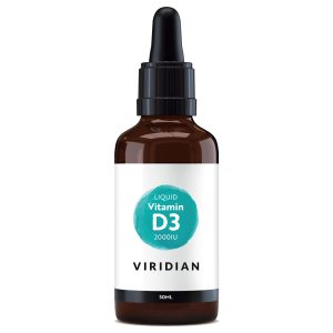 Viridian Liquid Vitamin D3 2000IU 50ml