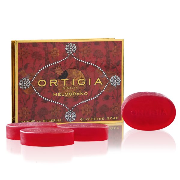 Ortigia Melograno Soap 4 x 40g