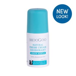 MooGoo Fresh Cream Deodorant Lemon Myrtle 60ml