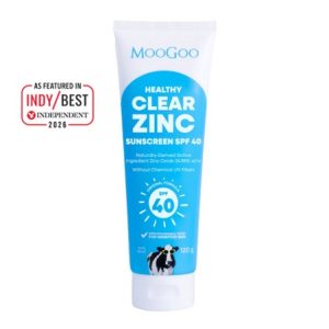 MooGoo Natural Clear Zinc Sunscreen SPF40 120g