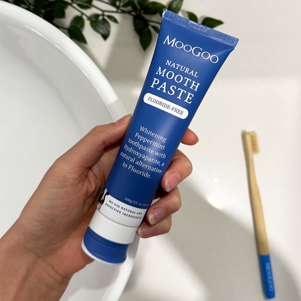 MooGoo Moothpaste Fluoride Free 100g - Image 3